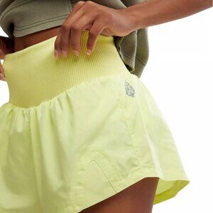 Free People Movement Women's Carpe Diem Shorts in Sour Citrus size XL NWT